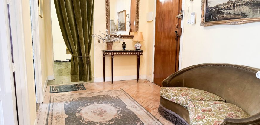 Piso exterior, zona Chamberí – Almagro. Madrid